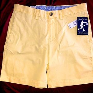 Good Sport Nick Graham Yellow Shorts